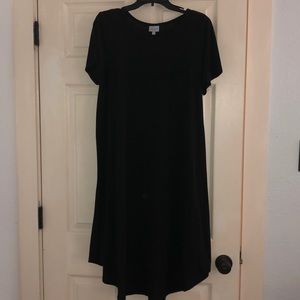 LuLaRoe Carley Black dress fits like a 8-10